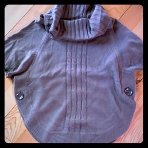 The Limited poncho sweater